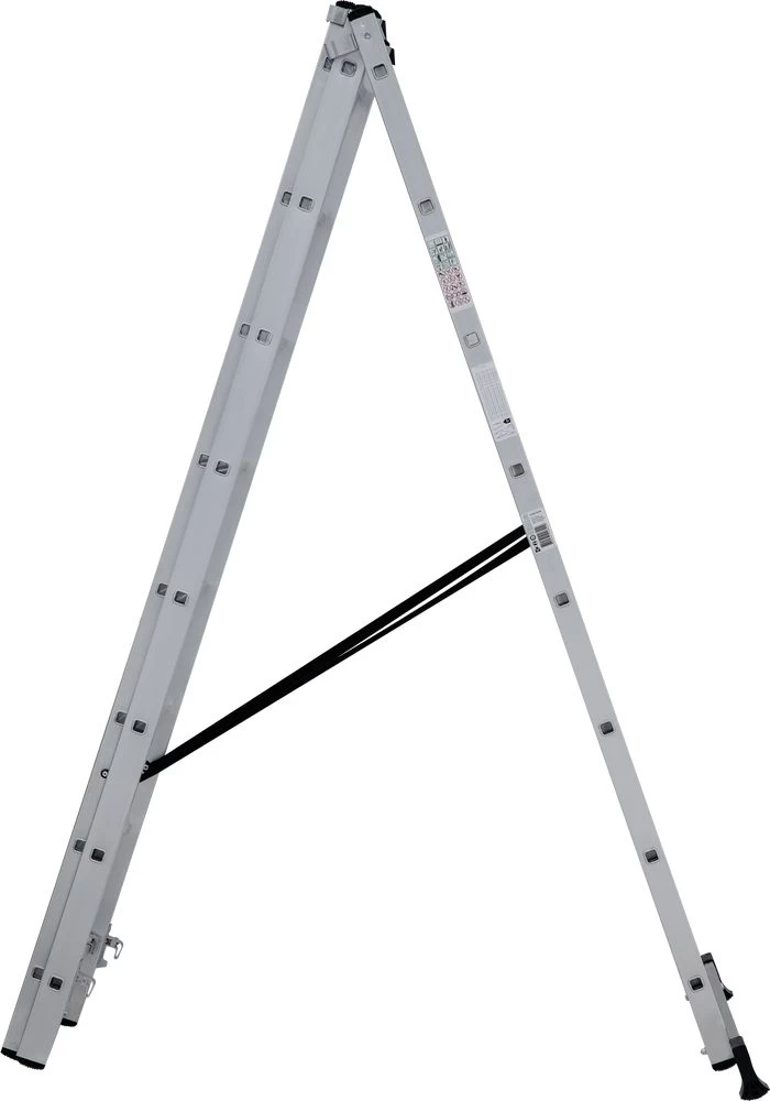 Лестница алюминиевая трехсекционная Новая Высота 3x8 арт. 1230308 от магазина ЛесКонПром.ру
