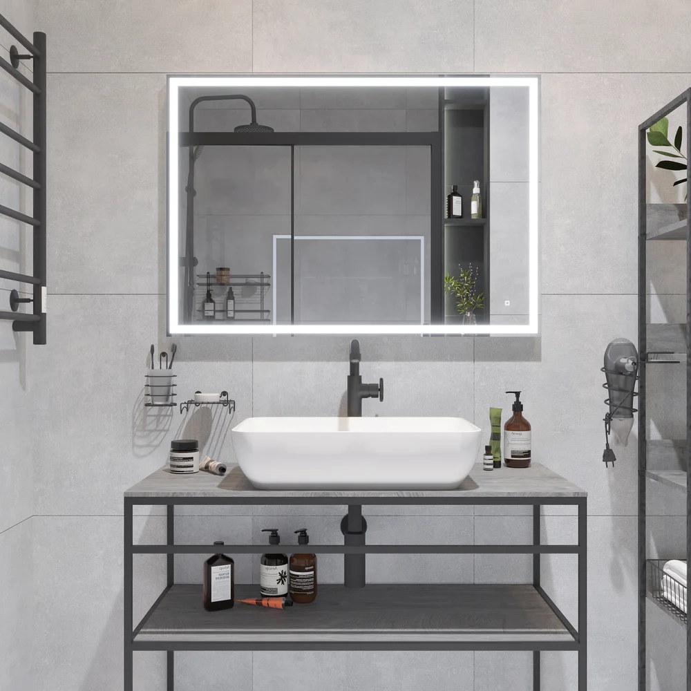 Зеркало DIWO Дмитров 100 с подсветкой от магазина ЛесКонПром.ру