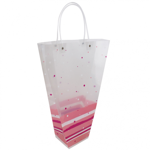 Сумка для цветов 44,5х34х12 см пластик от магазина ЛесКонПром.ру