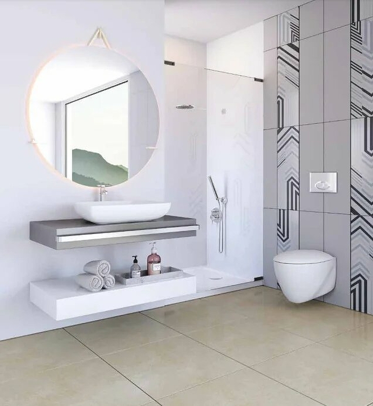 Раковина-чаша beWash Helenen 60 69601001 Белый глянец от магазина ЛесКонПром.ру