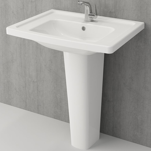 Раковина Bocchi Taormina Pro 1007 Белая глянцевая от магазина ЛесКонПром.ру