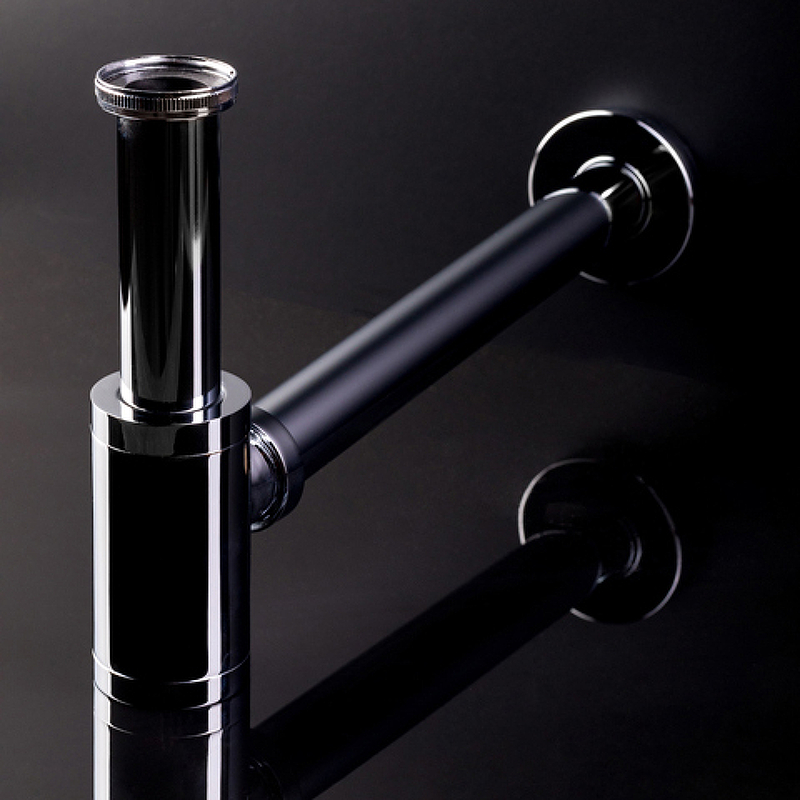 Сифон для раковины Boheme 609-2 Хром от магазина ЛесКонПром.ру