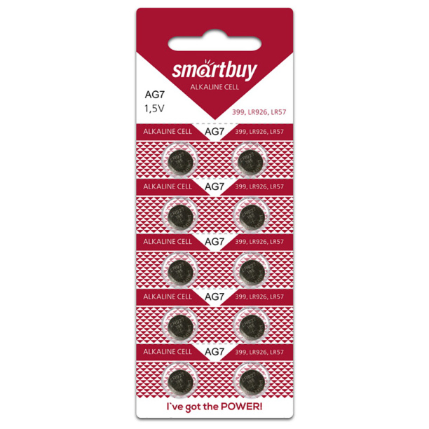 Батарейка Smartbuy G7 10 шт от магазина ЛесКонПром.ру