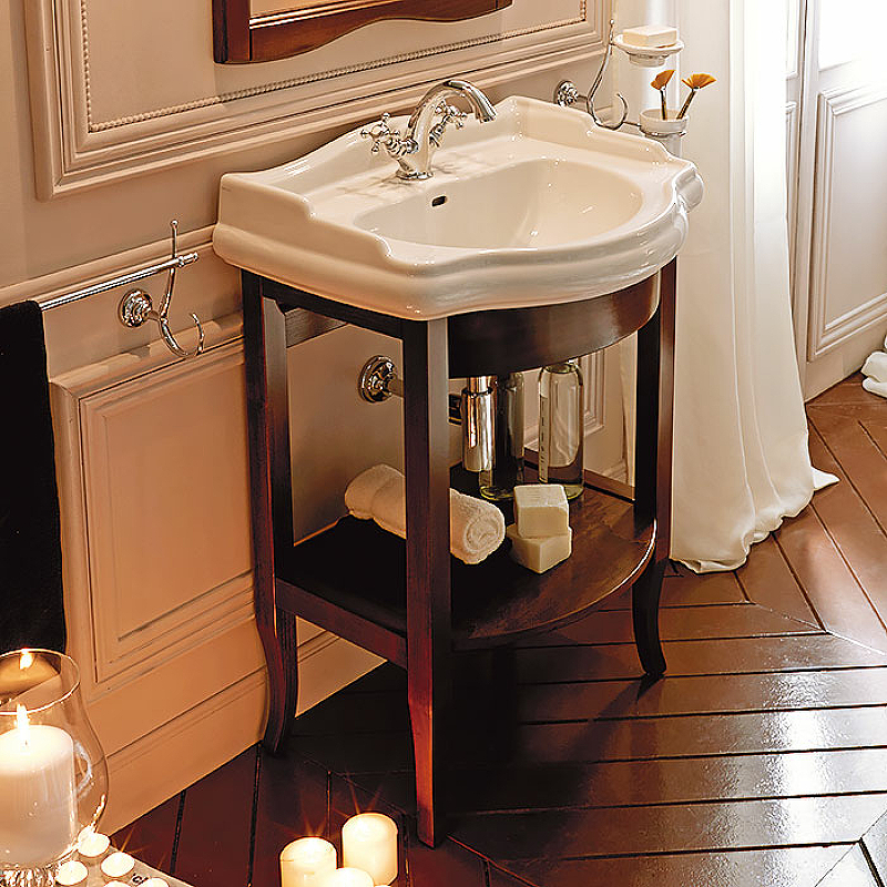 Раковина Kerasan Retro 69 104601*1 Белая от магазина ЛесКонПром.ру