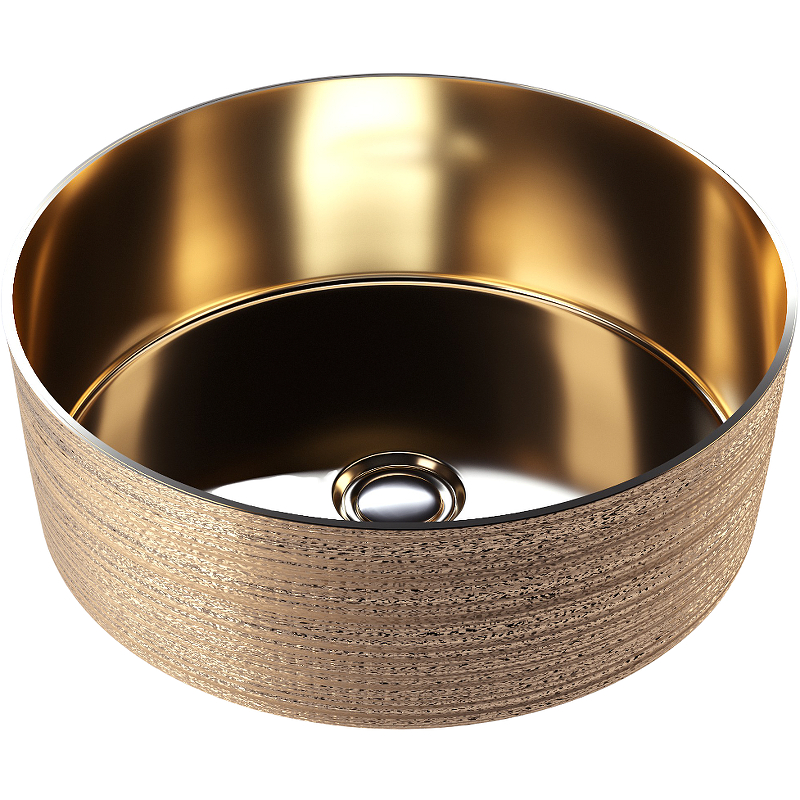 Раковина-чаша Grossman 35 GR-5010GG Золото от магазина ЛесКонПром.ру