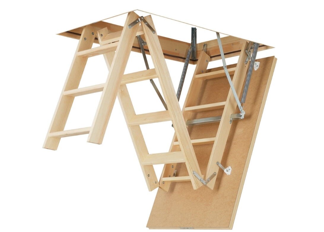 Лестница чердачная FAKRO Smart LWS-280 70х100 от магазина ЛесКонПром.ру