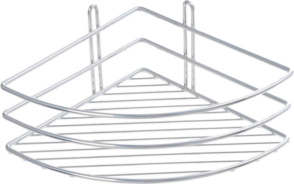 Полка Fixsen FX-710-1 угловая, хром от магазина ЛесКонПром.ру