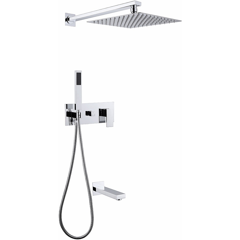 Душевая система Abber Daheim AF8217 Хром от магазина ЛесКонПром.ру