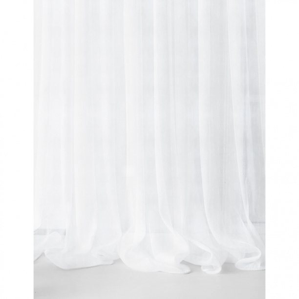 Штора-тюль Бергамо 400х285 см белая от магазина ЛесКонПром.ру