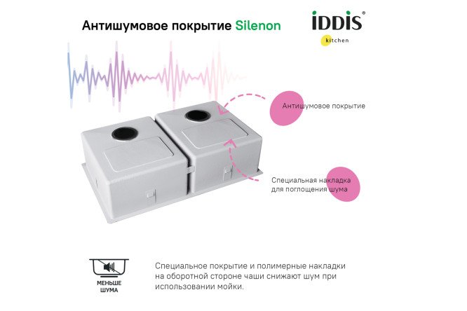 Мойка врезная IDDIS Edifice 80550589 от магазина ЛесКонПром.ру