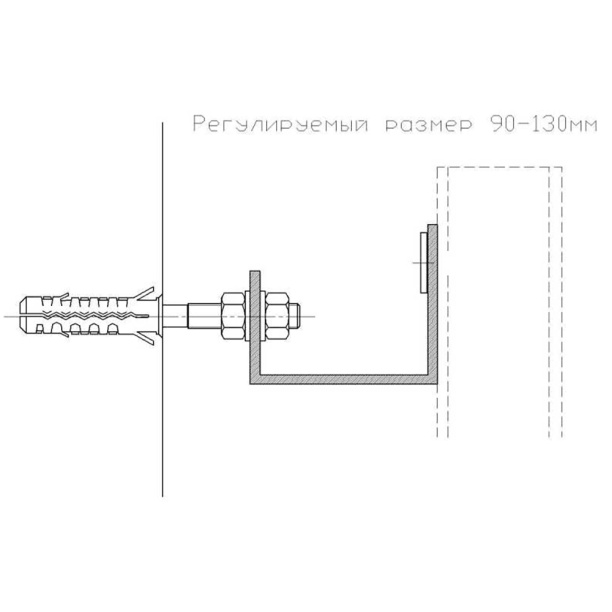 Комплект креплений Aquatek для инсталляции от магазина ЛесКонПром.ру