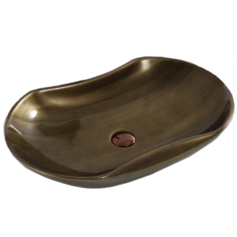 Раковина-чаша CeramaLux 66 D1334H466 Бронзовая от магазина ЛесКонПром.ру