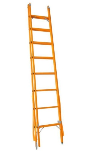 Лестница диэлектрическая двухсекционная ЗЭП ЛСПР-6,8-42 от магазина ЛесКонПром.ру