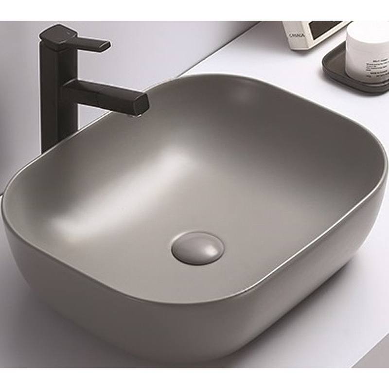 Раковина-чаша CeramaLux 50 78104MH-5 Светло-серая от магазина ЛесКонПром.ру