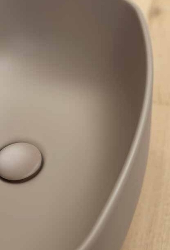 Раковина-чаша Kerasan Nolita 60 534381 Nocciola matt от магазина ЛесКонПром.ру