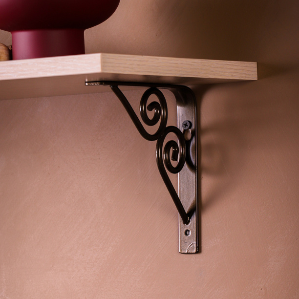 Кронштейн Вероника 150х150 бронза от магазина ЛесКонПром.ру