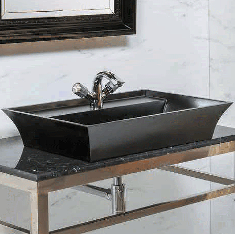 Раковина Boheme Armadi Art NeoArt 67 802 Черная от магазина ЛесКонПром.ру