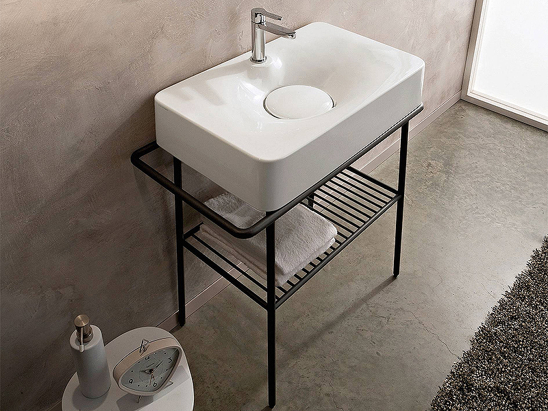 Раковина Scarabeo Fuji 71 6002 Белая от магазина ЛесКонПром.ру