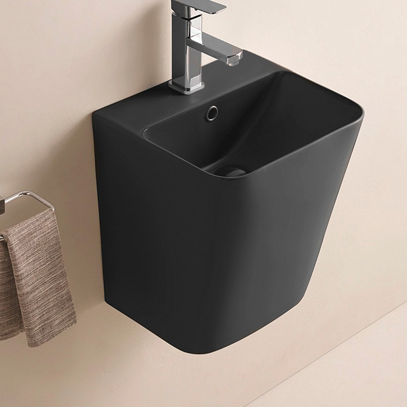 Раковина CeramaLux 38 500QMB Черная матовая от магазина ЛесКонПром.ру