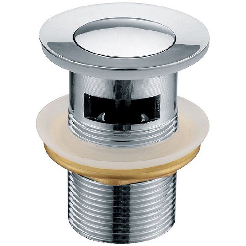 Донный клапан Kaiser 8035 click-clack Хром от магазина ЛесКонПром.ру