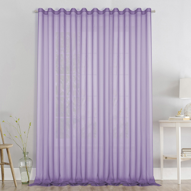 Штора-тюль 250х260 см сиреневая от магазина ЛесКонПром.ру