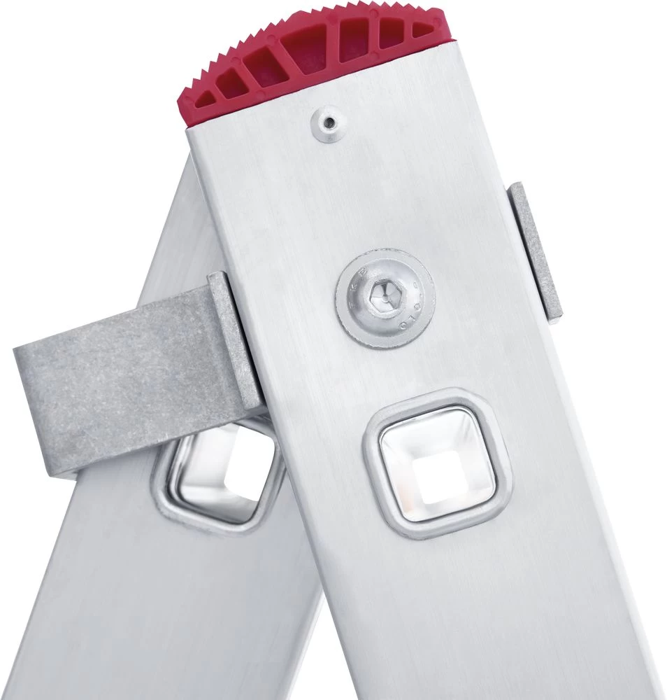 Лестница алюминиевая двухсекционная полупрофессиональная Новая Высота 2x18 арт. 2220218 от магазина ЛесКонПром.ру