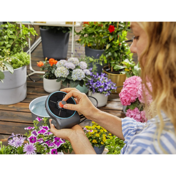 Комплект капельного полива Gardena aquaBloom на 20 растений от магазина ЛесКонПром.ру