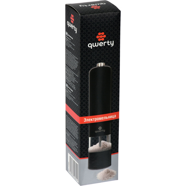 Перцемолка электрическая 5х23 см черная от магазина ЛесКонПром.ру