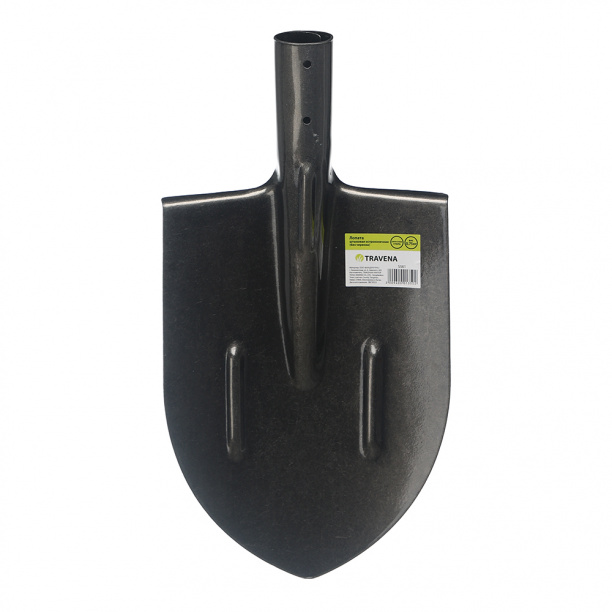 Лопата штыковая TRAVENA остроконечная без черенка от магазина ЛесКонПром.ру