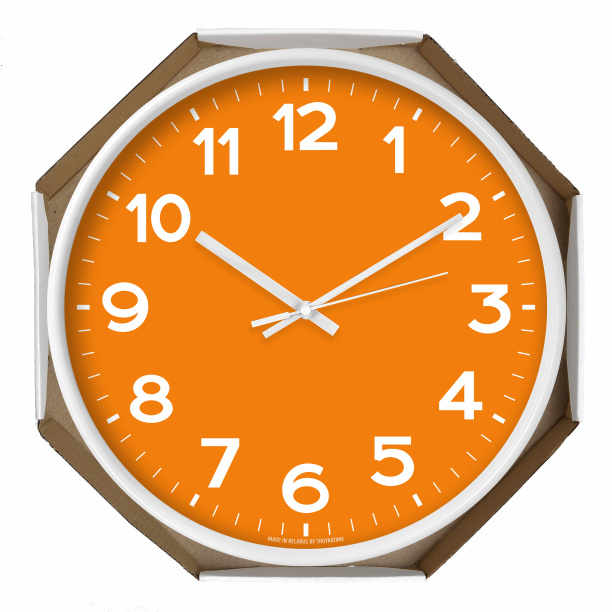 Часы настенные круглые Апельсин d30 см от магазина ЛесКонПром.ру