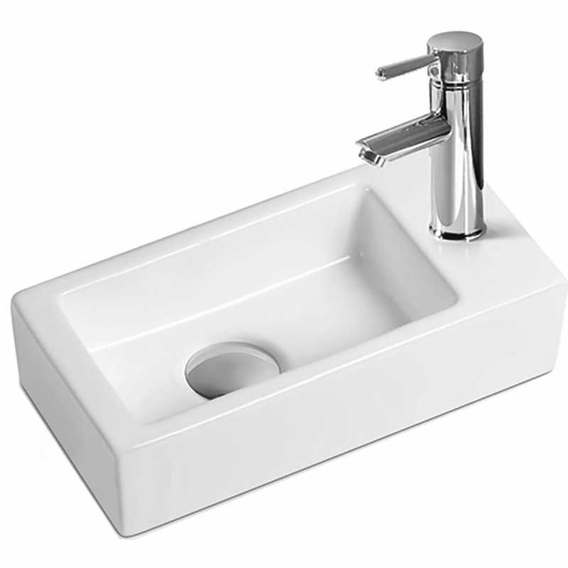 Раковина SantiLine 37 SL-2010L Белая от магазина ЛесКонПром.ру