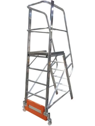 Односторонняя лестница с платформой VARIO KOMPAKT STABILO 6 ступеней KRAUSE арт.833013 от магазина ЛесКонПром.ру