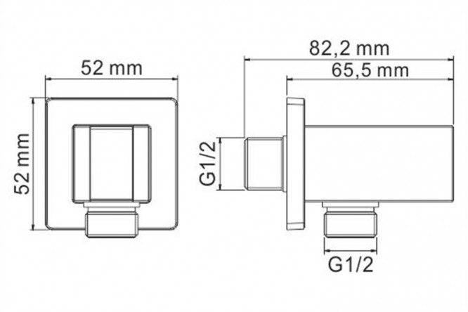 Подключение шланга WasserKRAFT 80382026 от магазина ЛесКонПром.ру