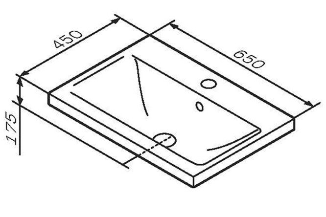 Раковина встраиваемая AM.PM X-Joy 80529482 от магазина ЛесКонПром.ру