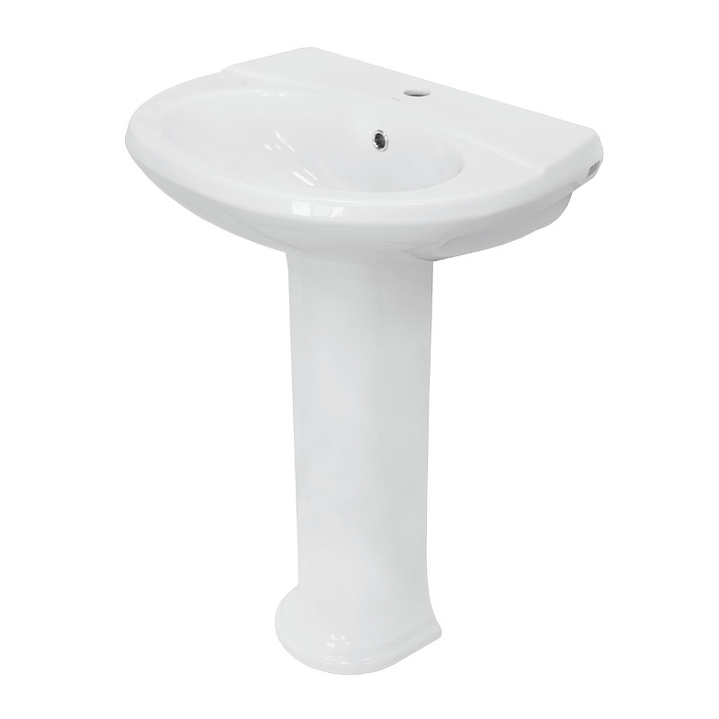 Раковина Sanita Виктория 60 VIC55SAWB01 Белая от магазина ЛесКонПром.ру