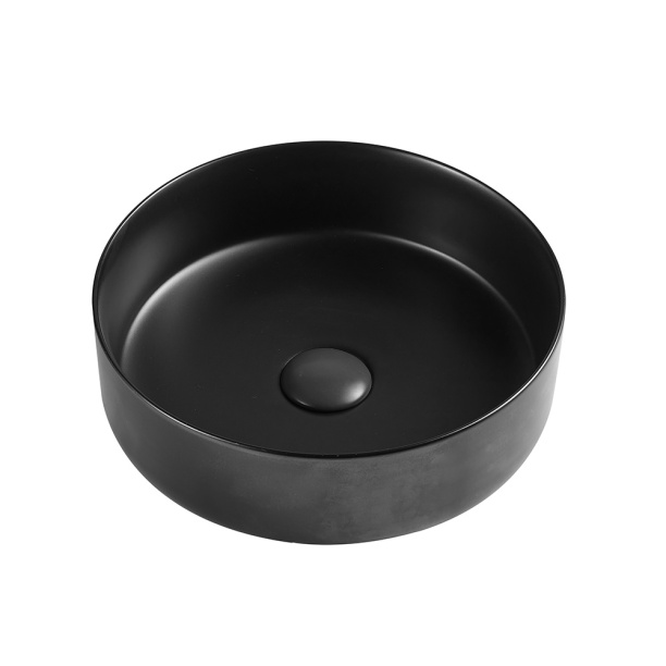 Раковина на столешницу Azario 35 см чёрный матовый от магазина ЛесКонПром.ру