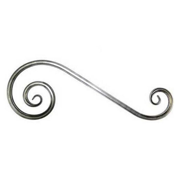 Завиток S 545х195 мм 15х15 мм от магазина ЛесКонПром.ру