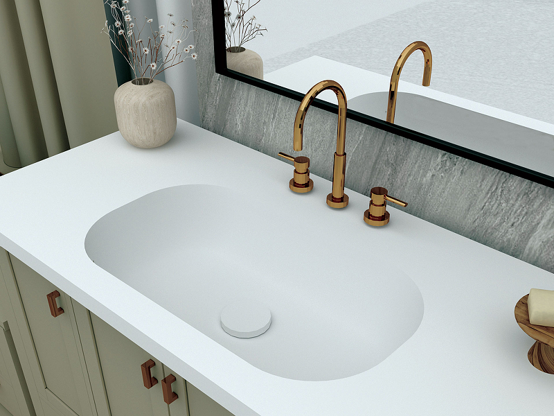 Раковина Montebianco Loreto Sesto 57 13217 Белая матовая от магазина ЛесКонПром.ру