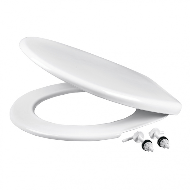 Сиденье для унитаза WIRQUIN Виктория белое от магазина ЛесКонПром.ру
