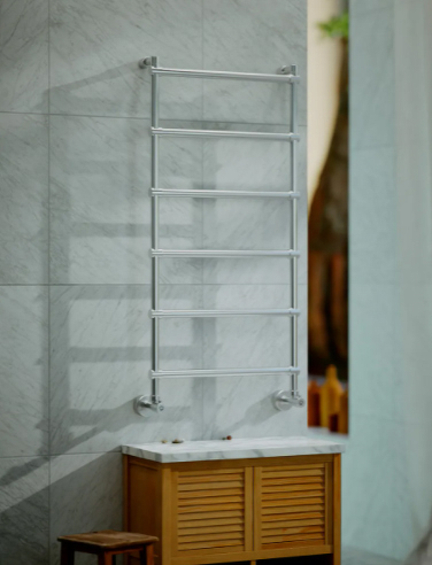 Водяной полотенцесушитель Margaroli Sole 4424706CRN Хром от магазина ЛесКонПром.ру