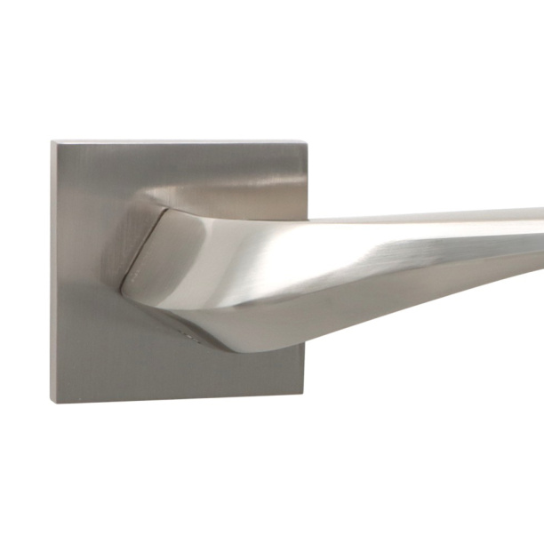 Ручки дверные NEODECO Cloud EN никель от магазина ЛесКонПром.ру