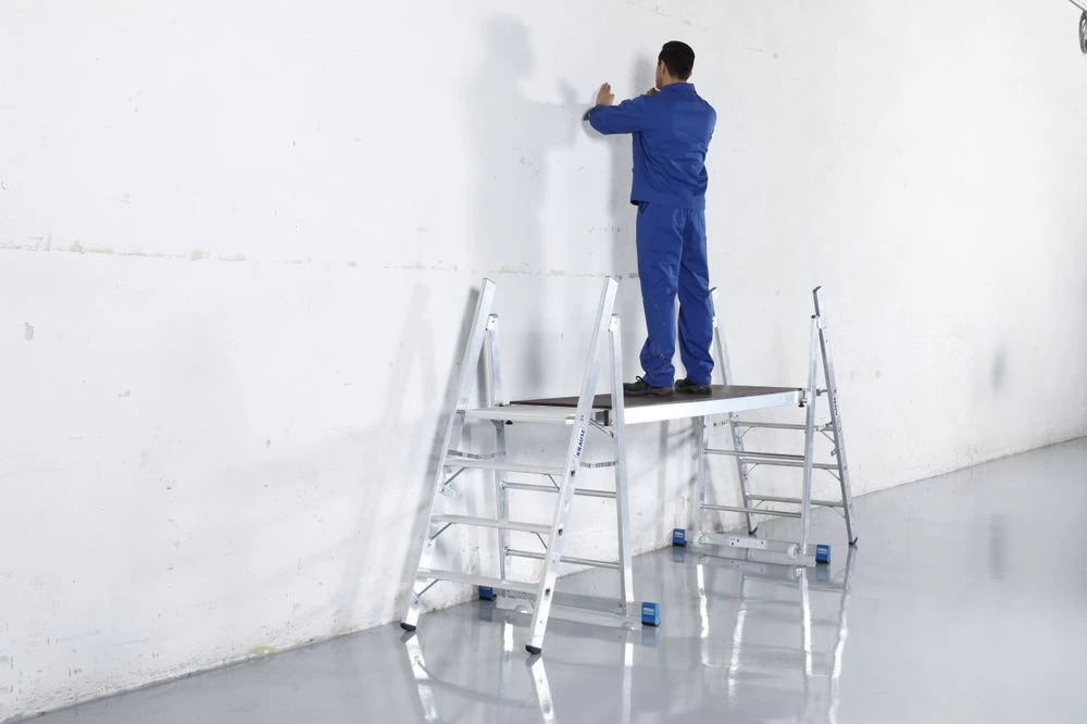 Профессиональная подставка STABILO 4 ступени KRAUSE арт.126085 от магазина ЛесКонПром.ру