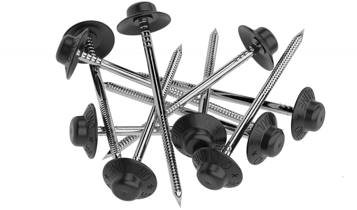 Гвоздь кровельный Ондулин 3х75 черный, 100 шт от магазина ЛесКонПром.ру