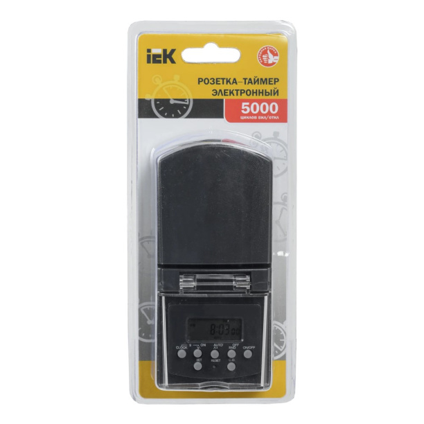 Таймер IEK электронный 7 дней IP44 от магазина ЛесКонПром.ру