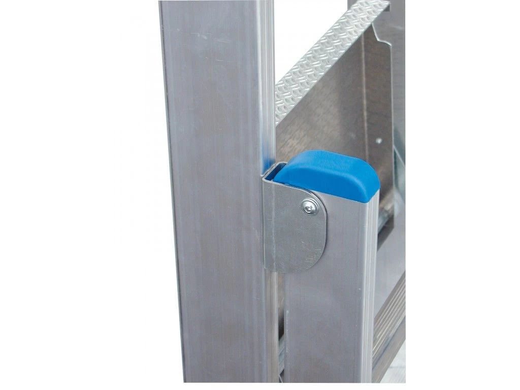 Стремянка алюминиевая Krause Stabilo с траверсой 8 ступеней (арт. 127327) от магазина ЛесКонПром.ру