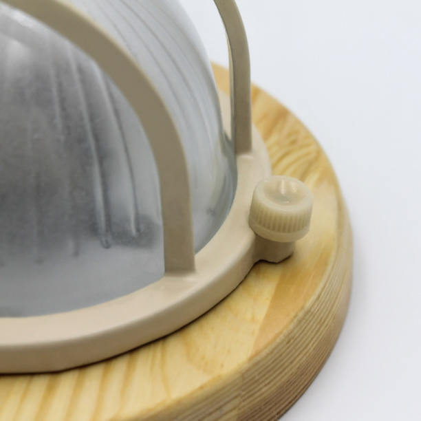 Светильник Свет Кантри 1х60 Вт Е27 решетка IP54 клен от магазина ЛесКонПром.ру