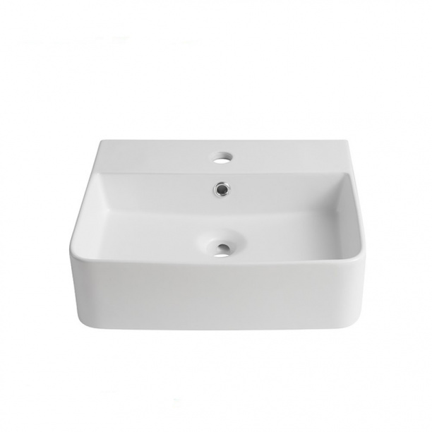 Раковина на столешницу FLUMEN DESIGN Agri 46 см белый от магазина ЛесКонПром.ру