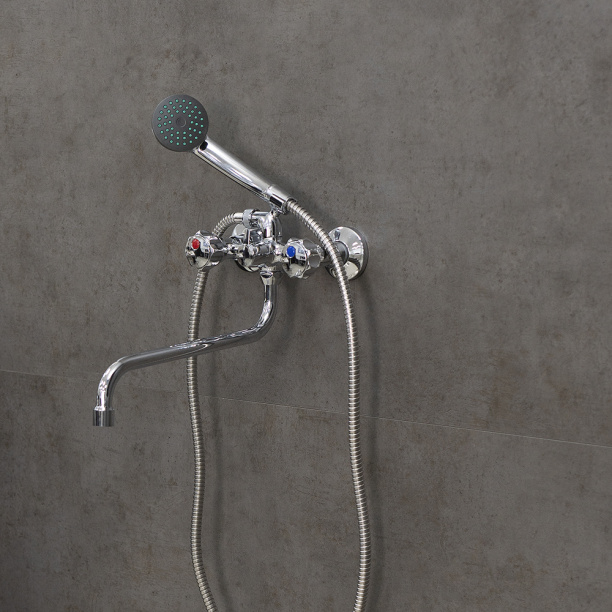 Смеситель для ванны Esko St.-Petersburg хром от магазина ЛесКонПром.ру