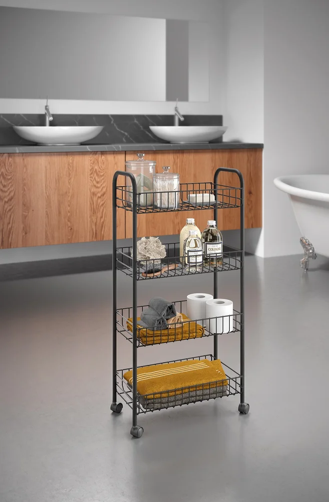 Полка Metaltex Ascona 34.45.04 4-ярусная от магазина ЛесКонПром.ру