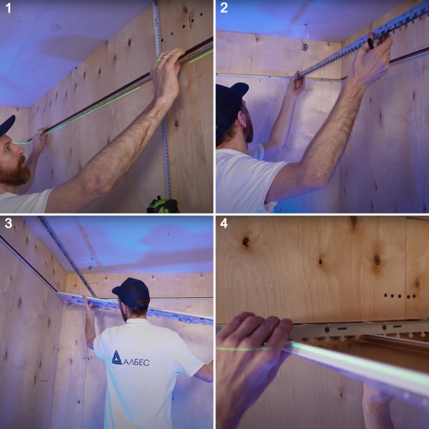 Рейка Албес S-дизайн 100 мм 3 м белый от магазина ЛесКонПром.ру